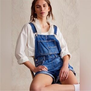 NWT Free people We The Free Ziggy Shortalls